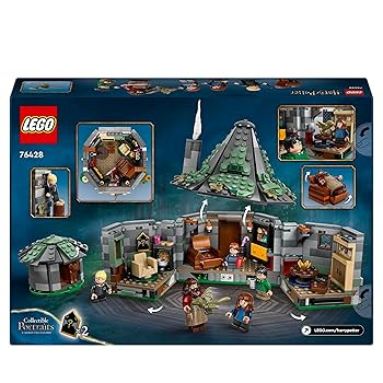 yunn⭐︎kids LIFE Amazon.com: Lego Harry Potter Hagrid's Hut an Unexpected